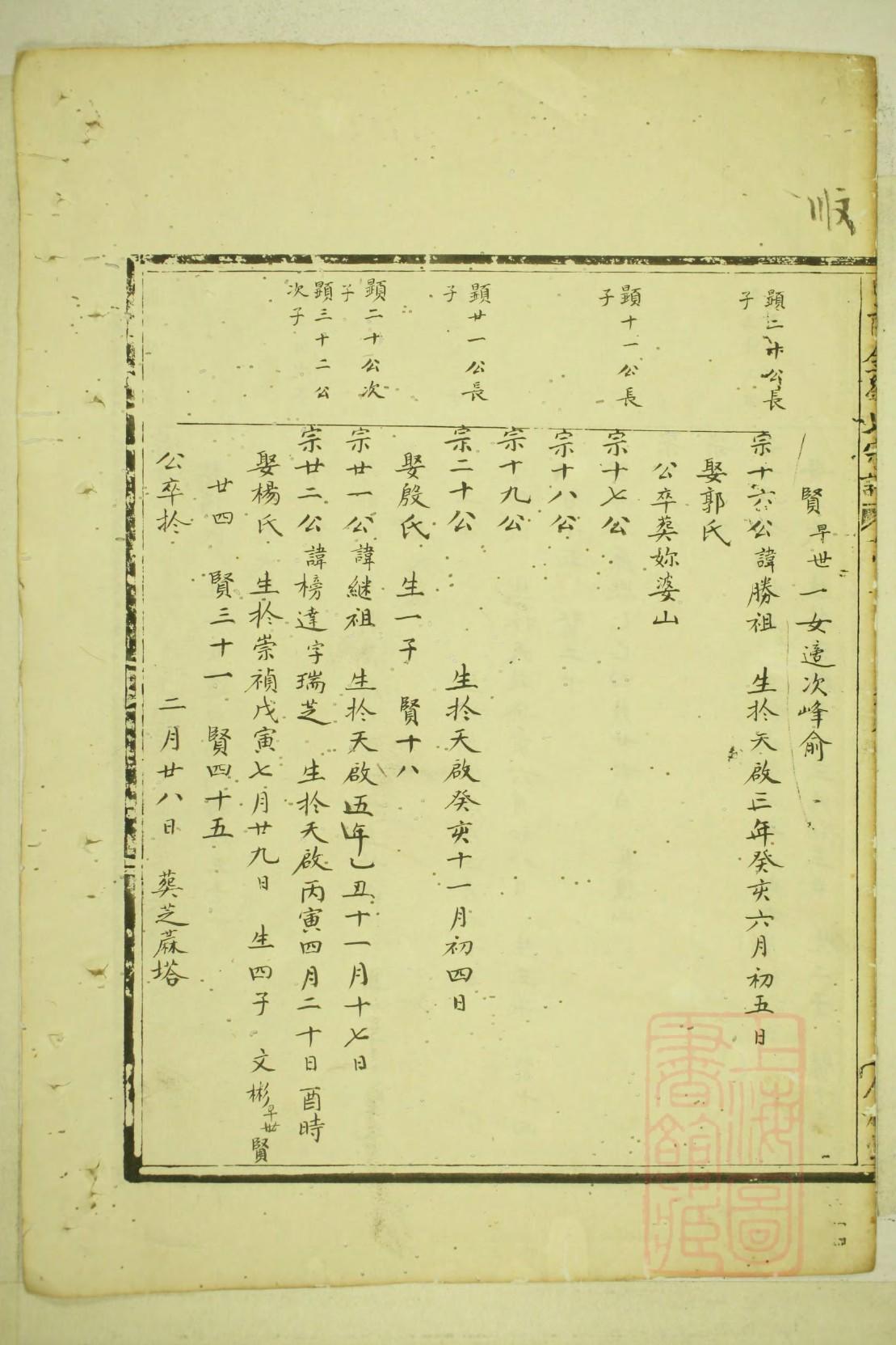 覃姓族谱字辈