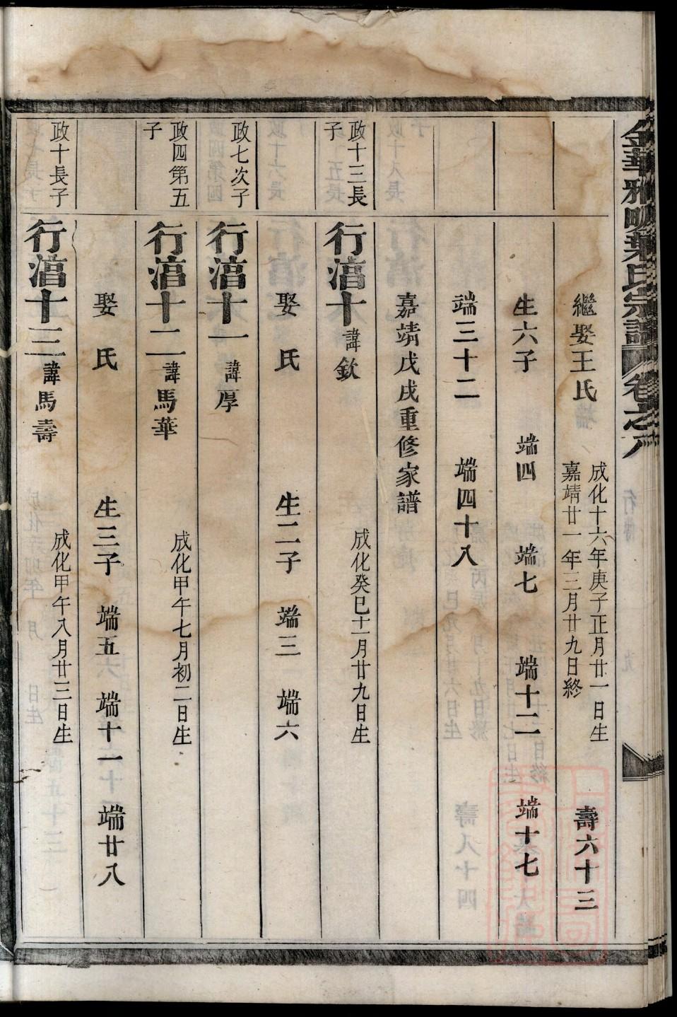 董氏家谱查询一览表