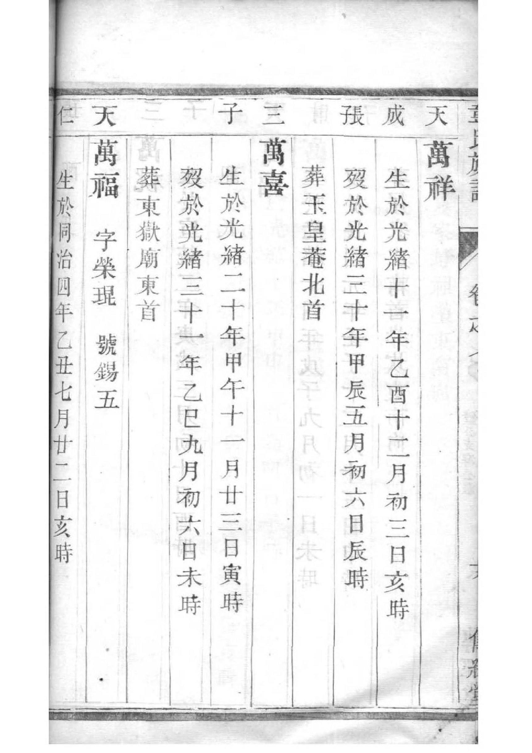 山东赵氏家谱十八世修