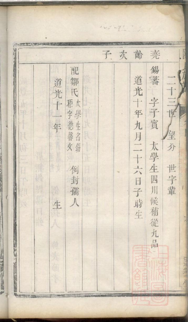 保氏家谱字辈排序