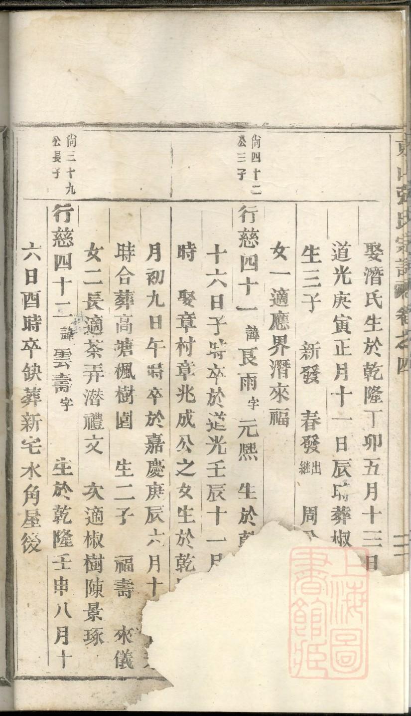 柴氏辈分表