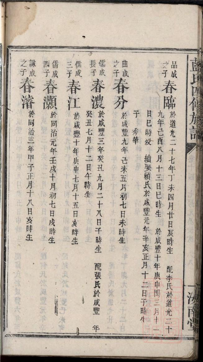 范氏字辈介绍