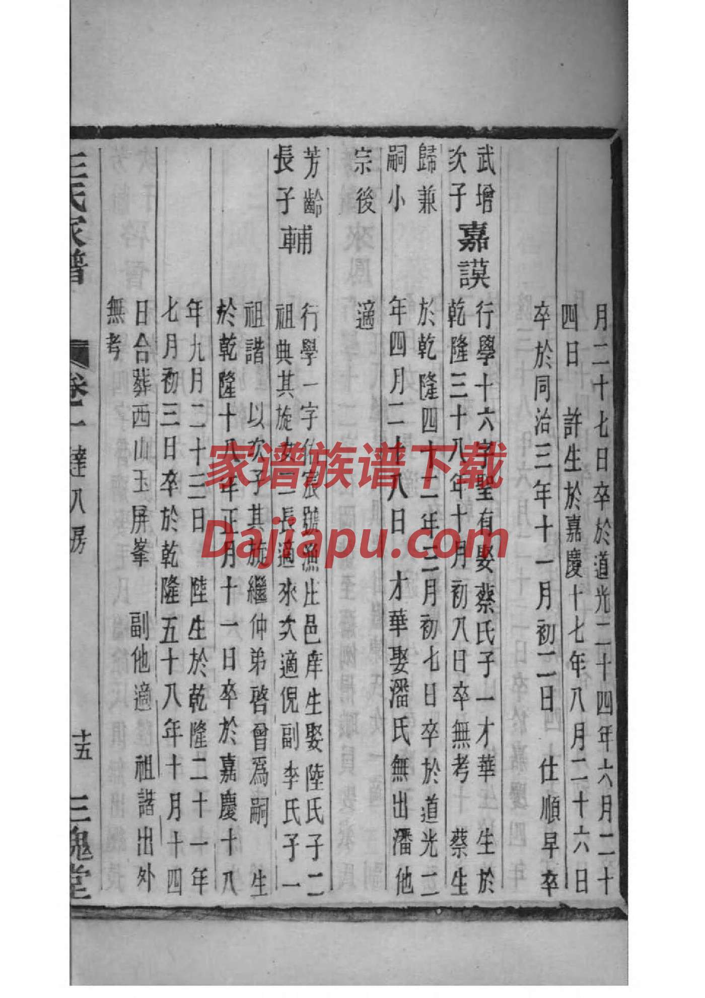 东海王氏家谱