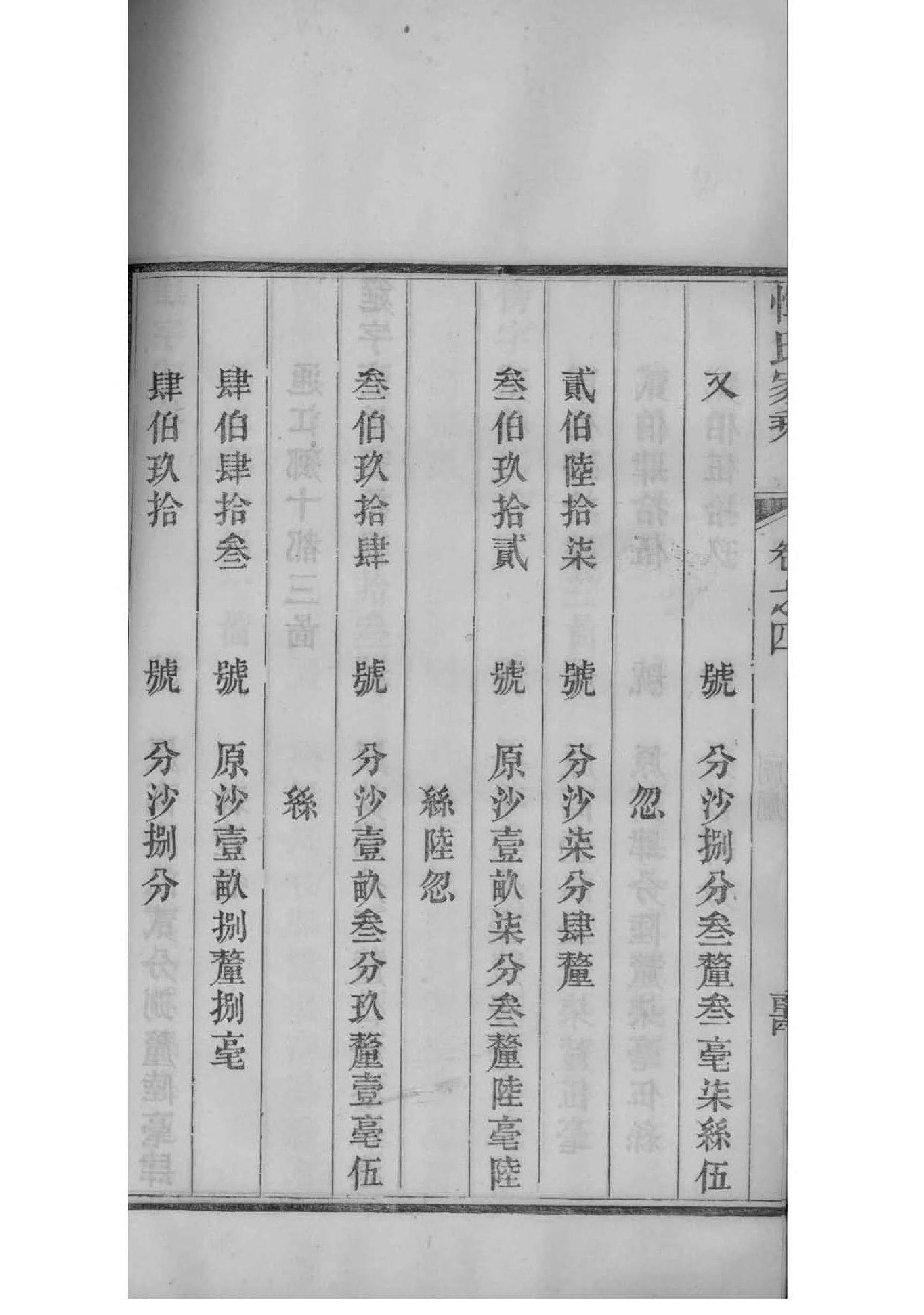 龙氏家谱