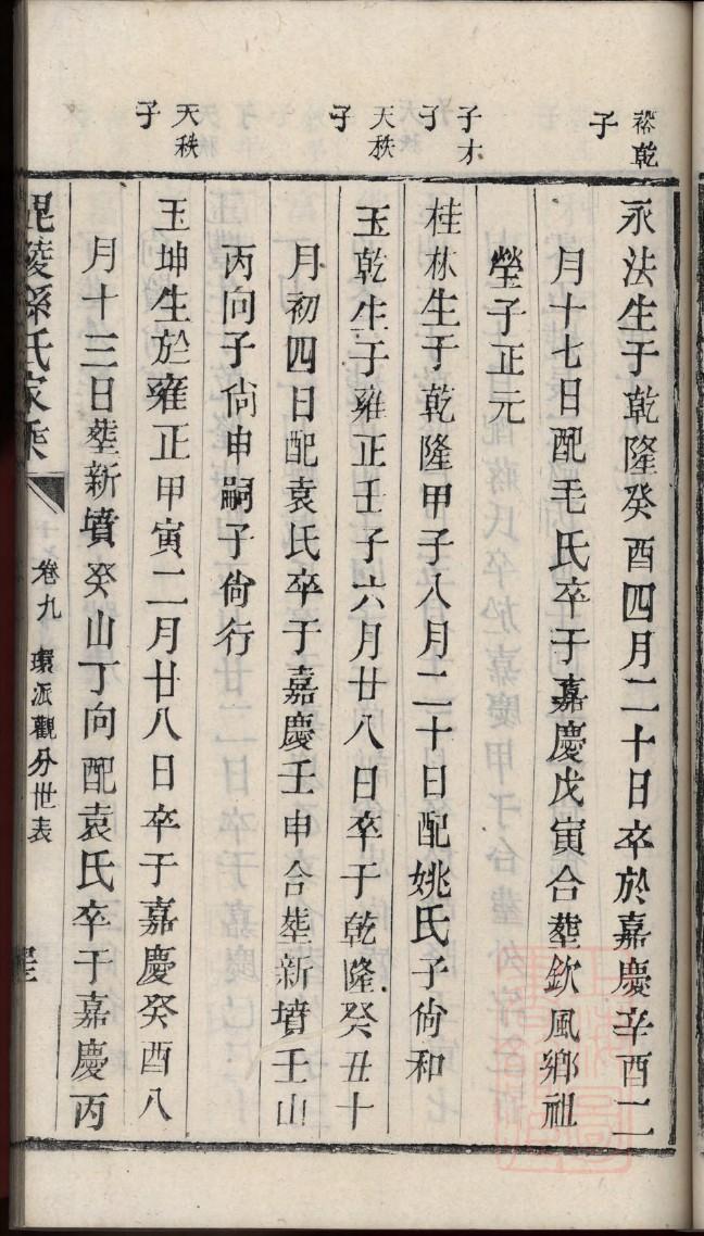 河南内乡王营村王氏家谱