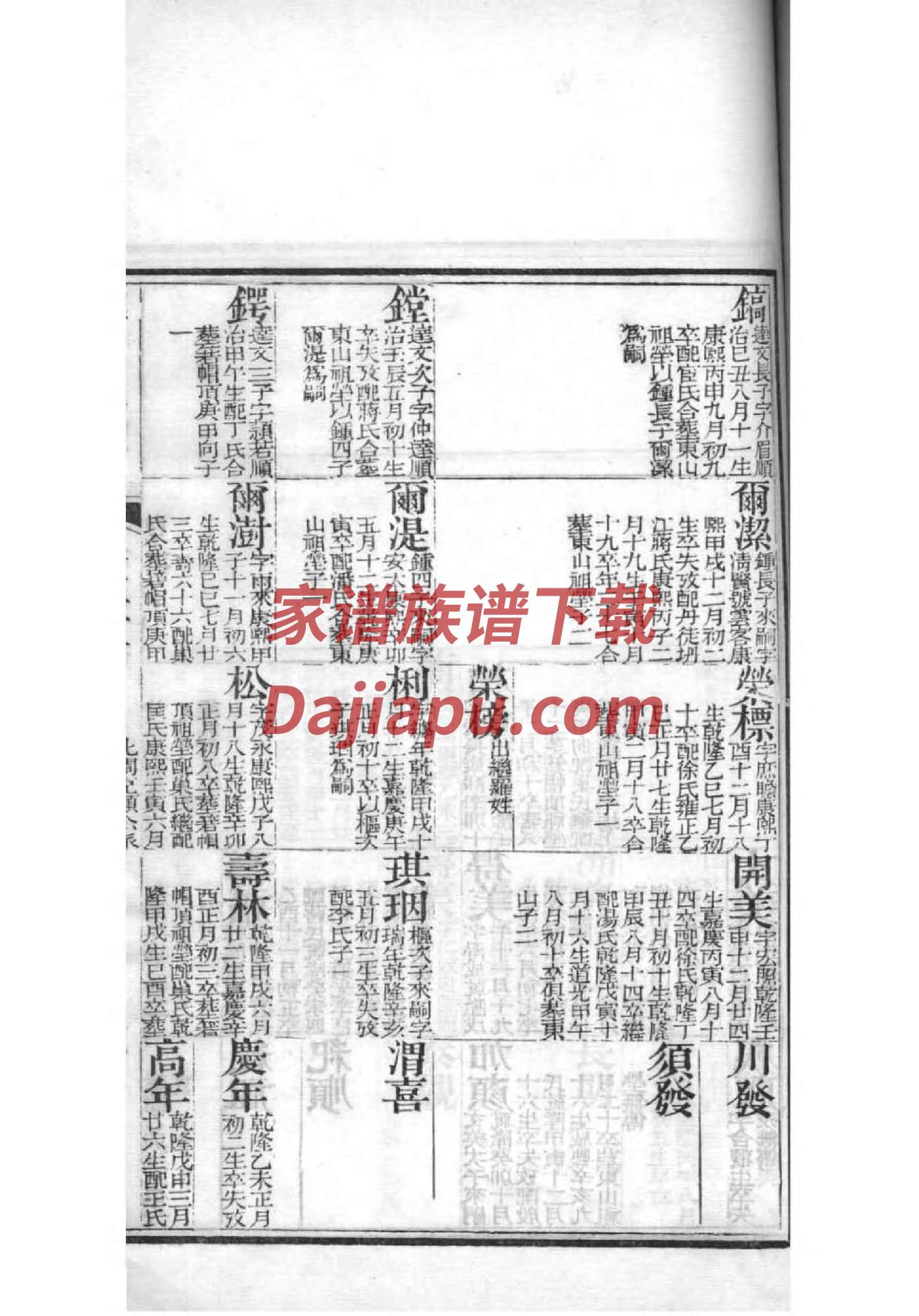 苏姓家谱传家万世昌