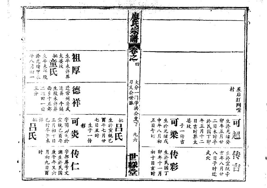 孟氏祖先起源哪里