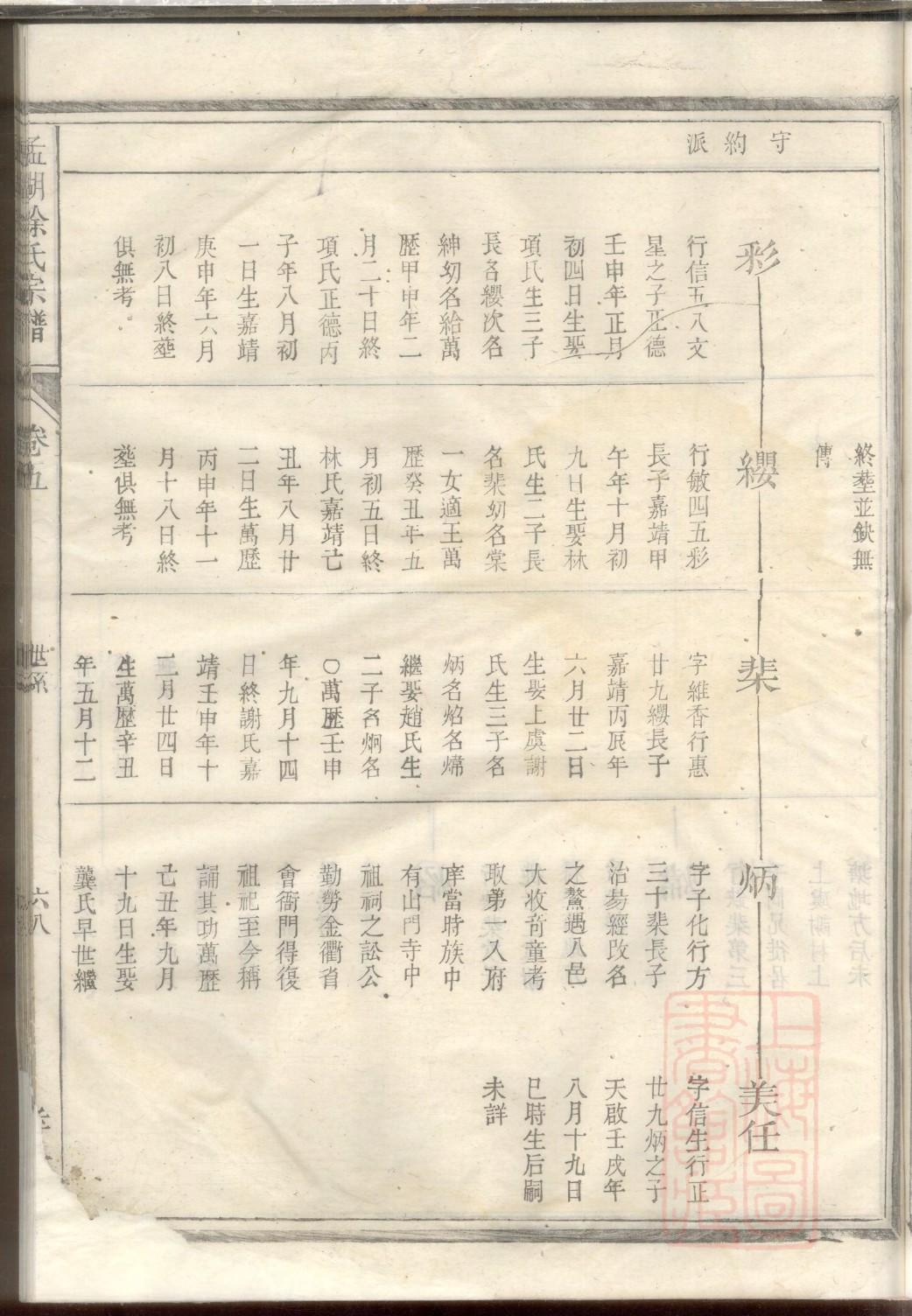 天氏家谱字辈大全集