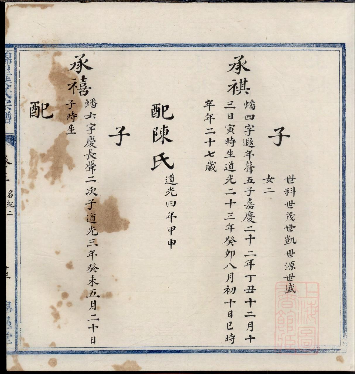 俞氏辈分排列顺序