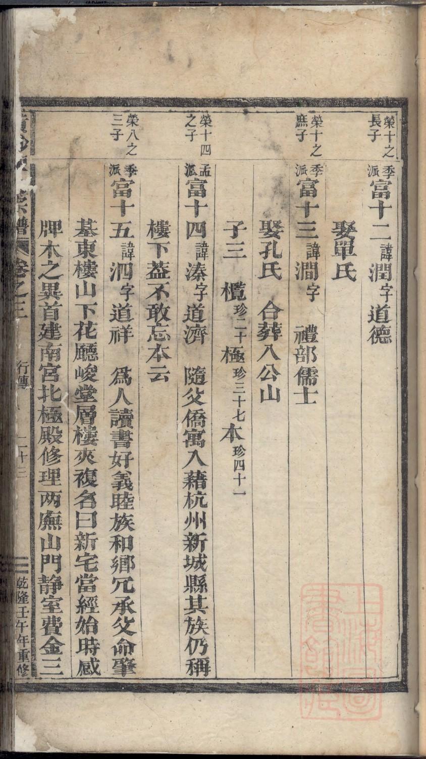 李氏家谱字辈光正学开