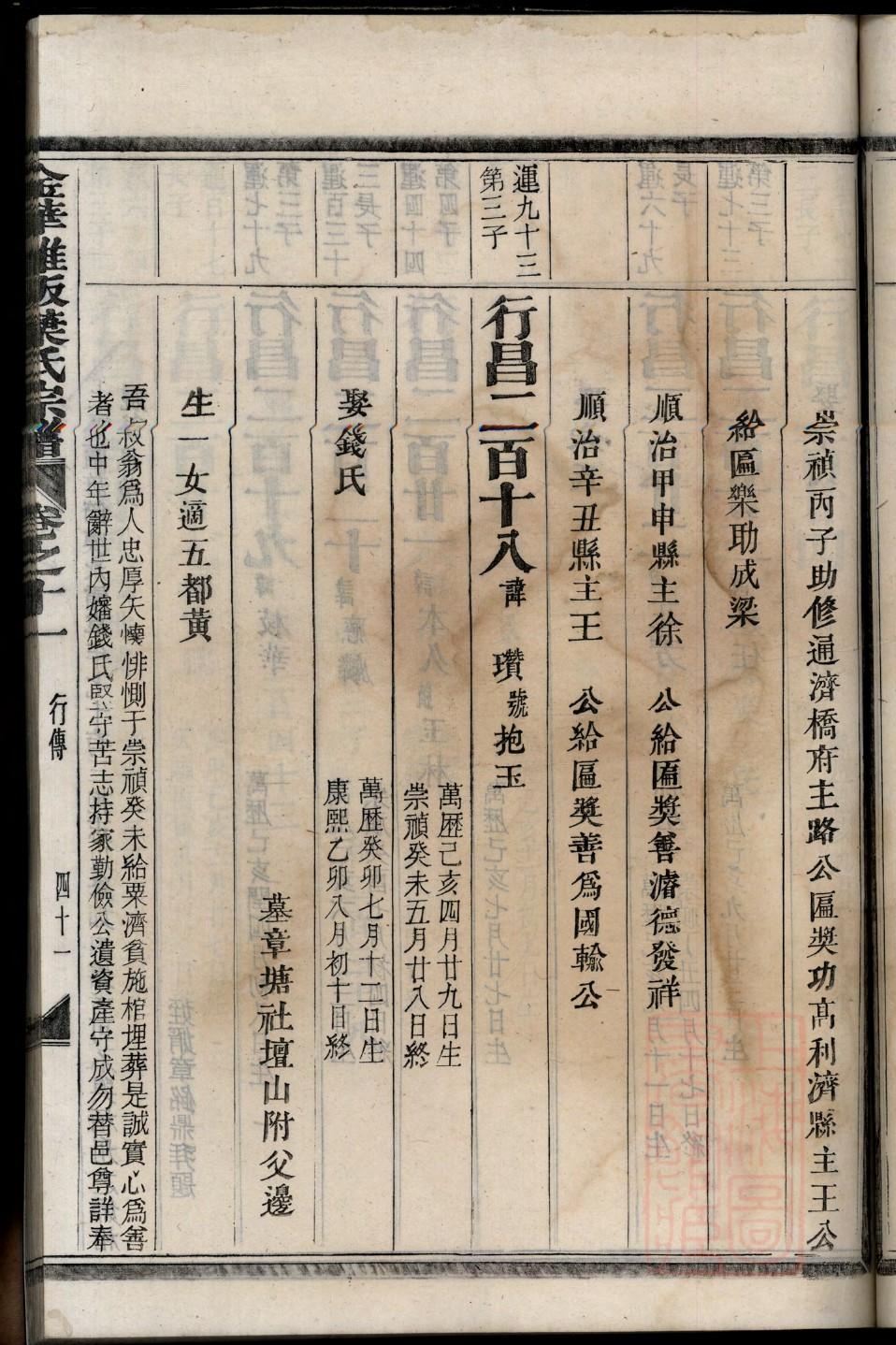 付姓辈分排行世系表
