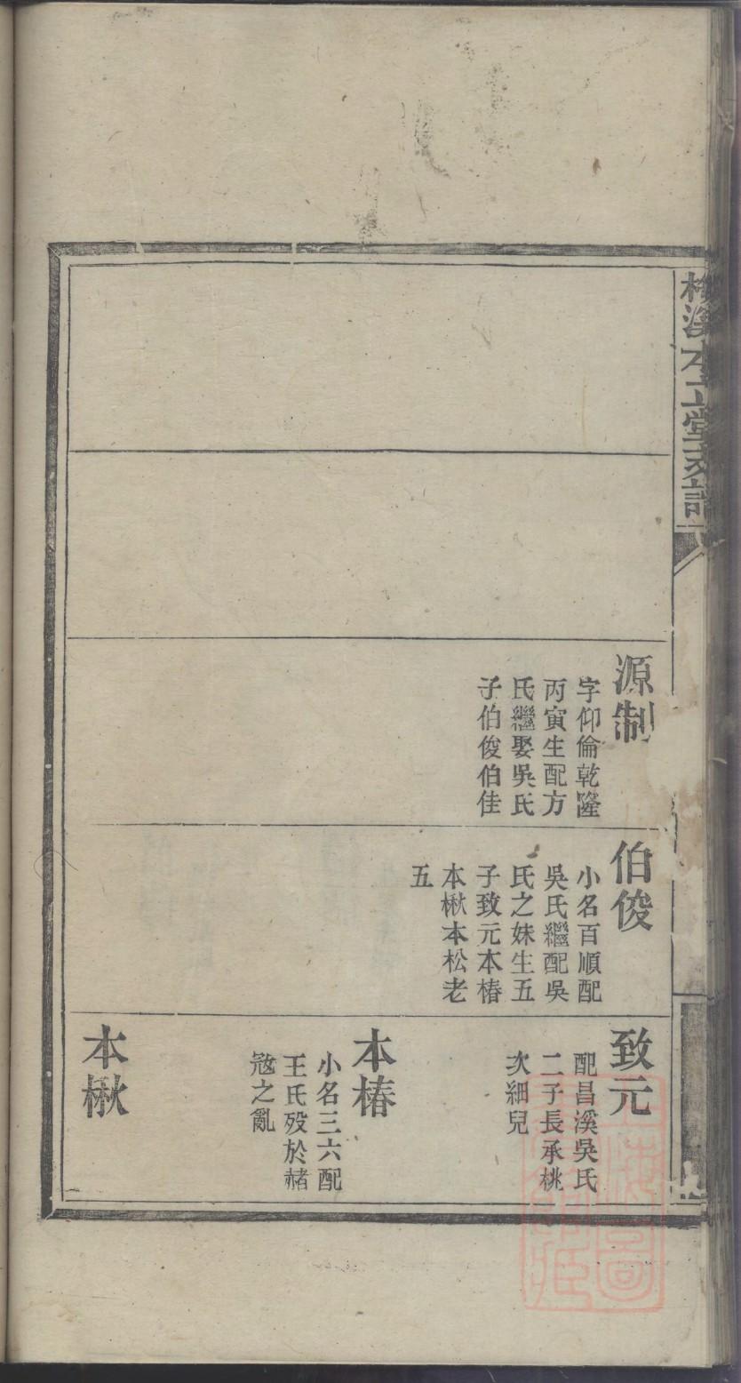 山东无棣王氏家谱