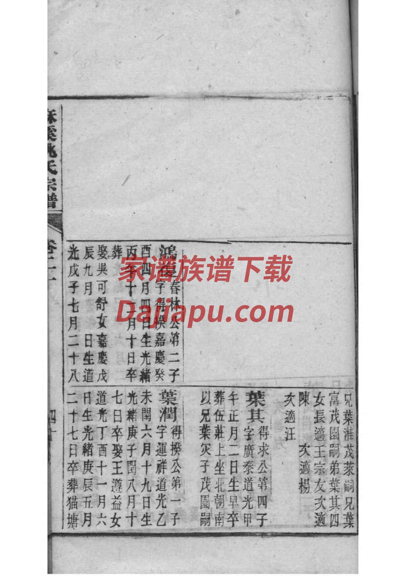 狄氏家谱24个辈分