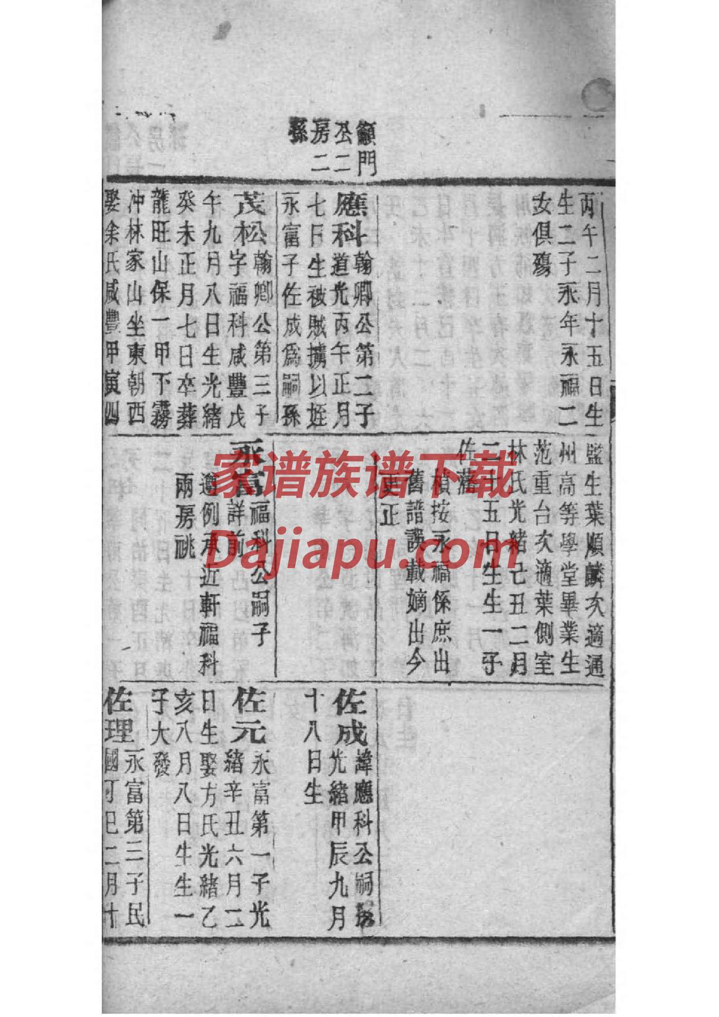 王氏免费查家谱族谱