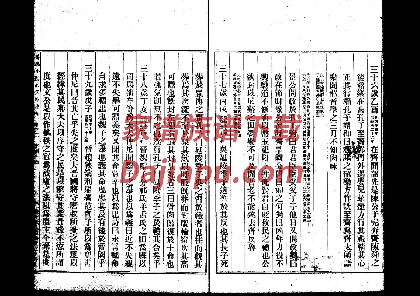 陈字族谱排列