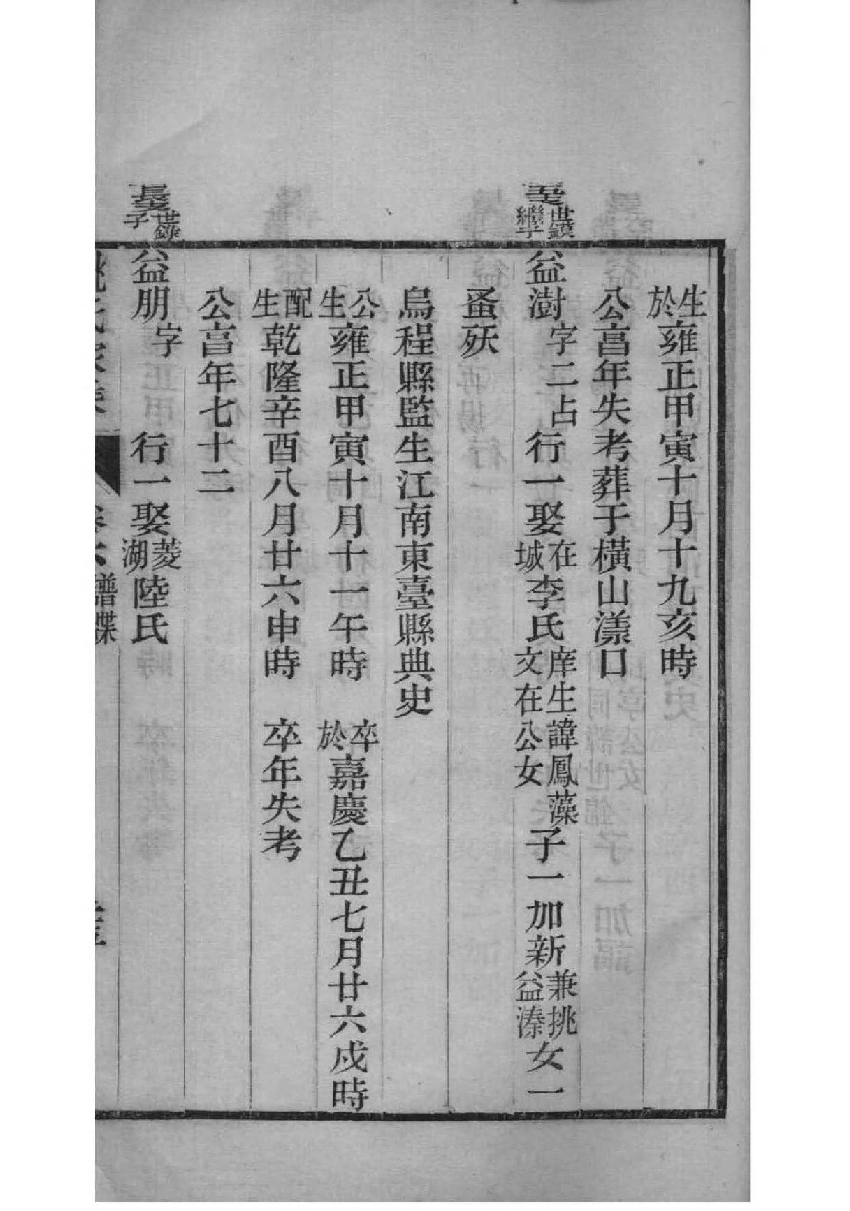 桃源琅琊王氏族谱