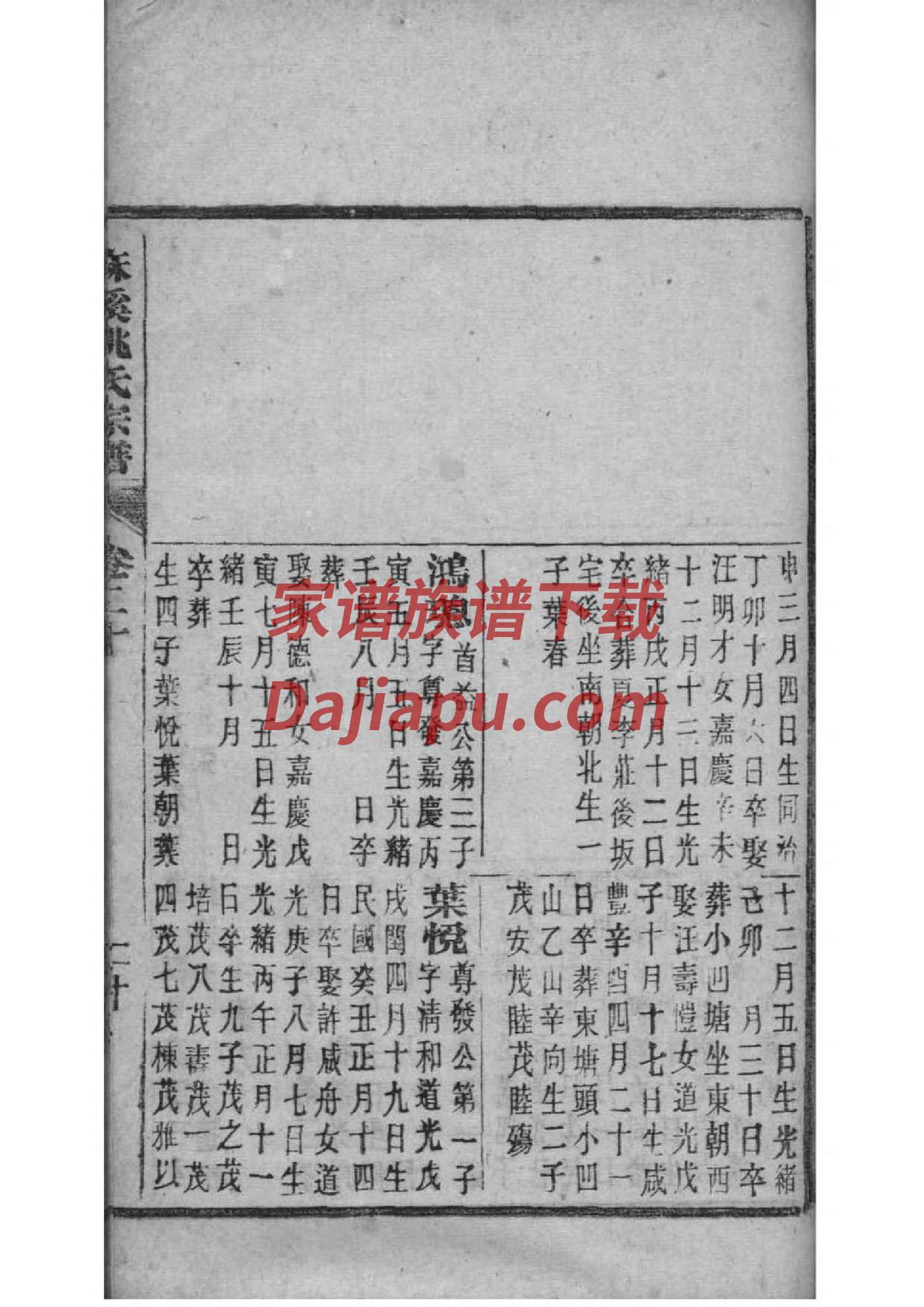 河北清河解氏家谱
