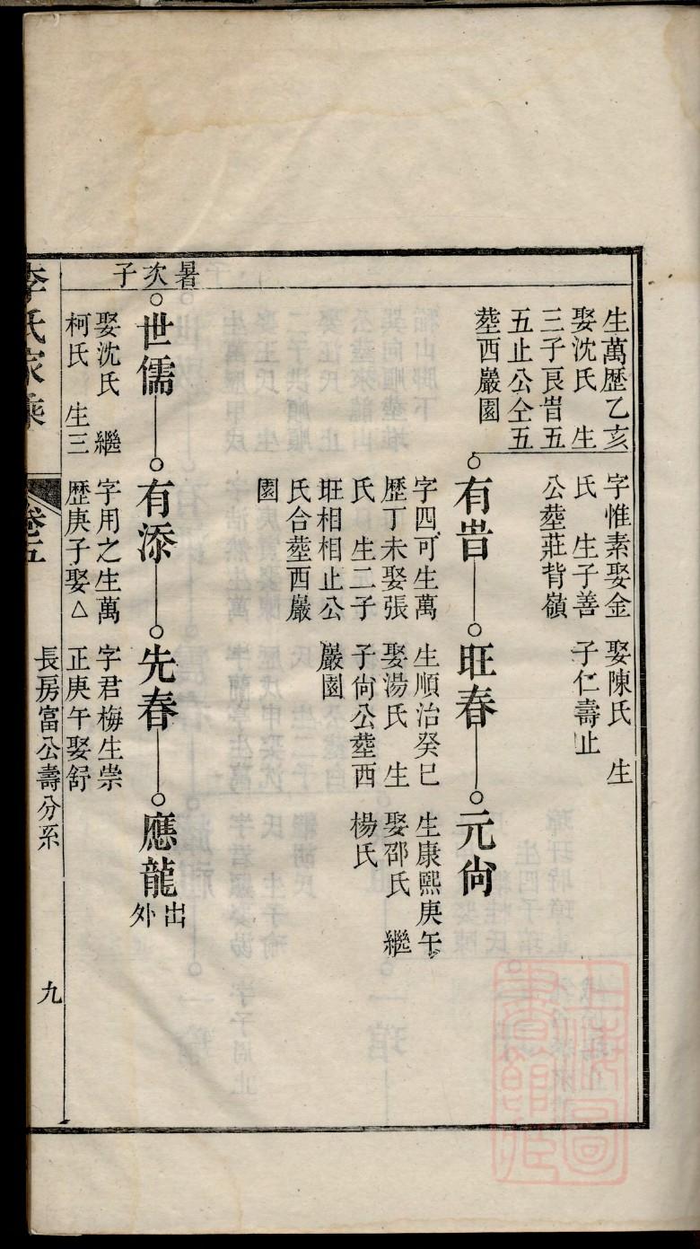 修家谱的序怎么写