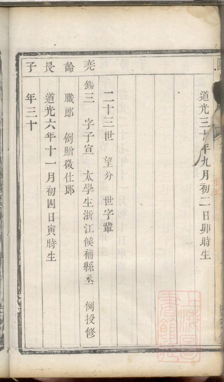 屈家家谱