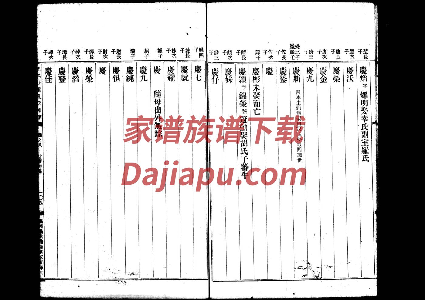 麦氏辈分排列顺序