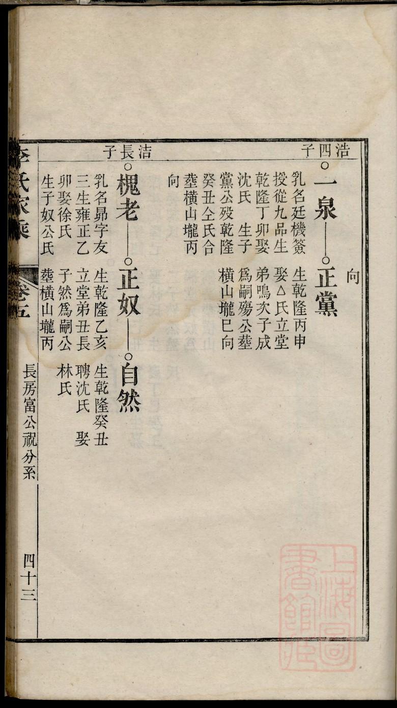 叶姓家谱字辈