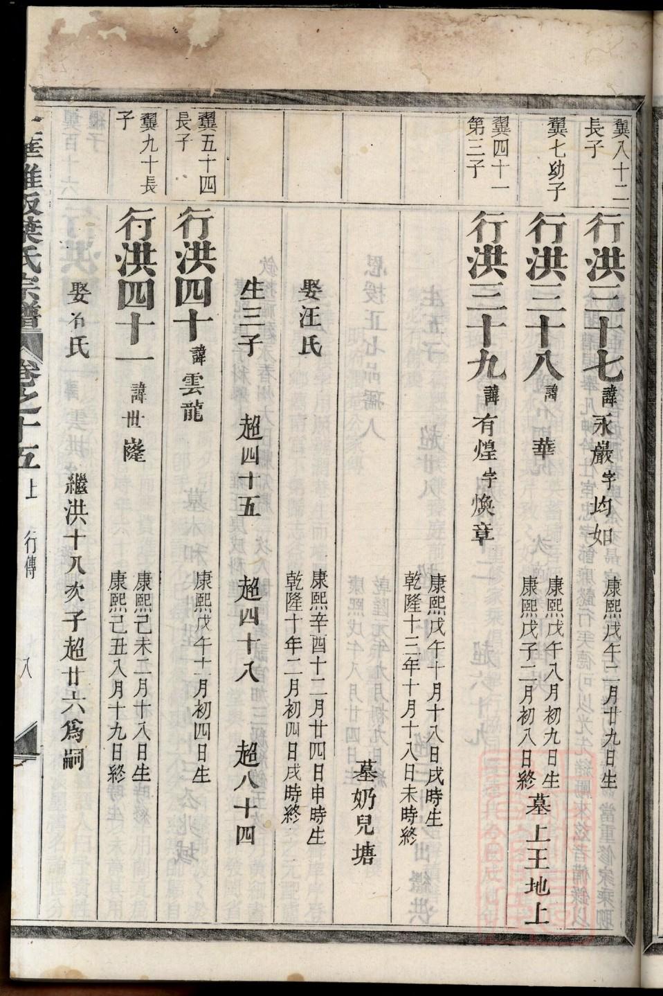 廖氏家谱辈分顺序