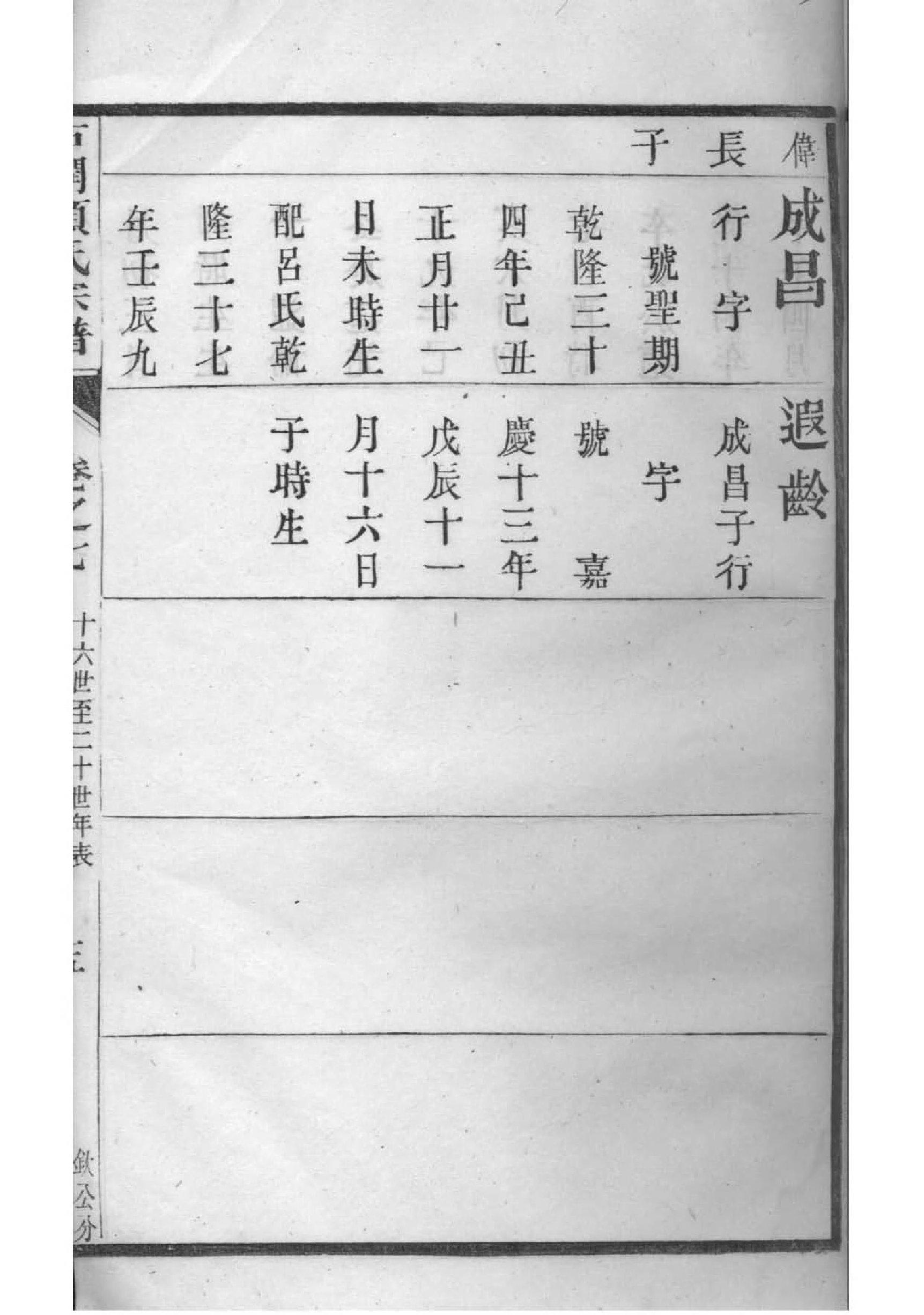 郇姓族谱字辈排行