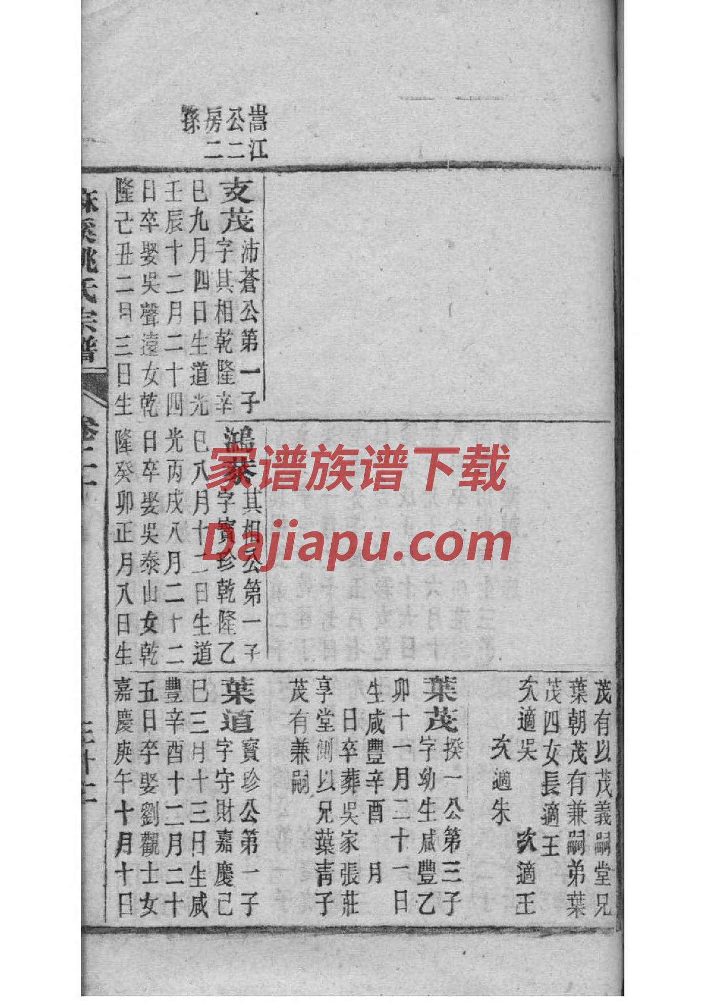 广西梁氏族谱字辈大全