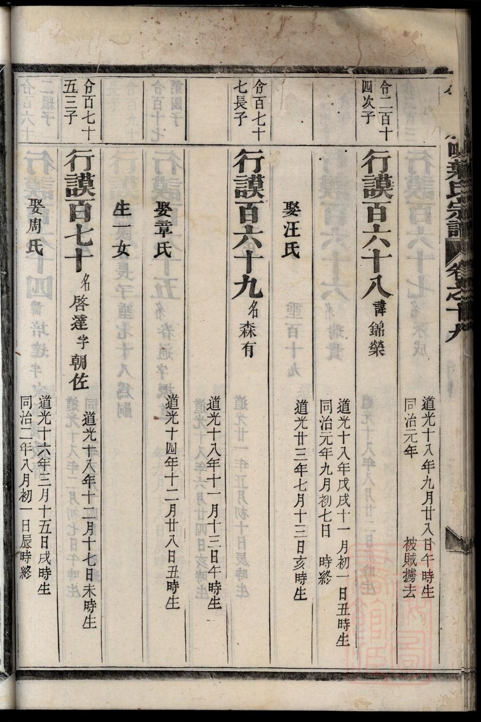 胡氏辈分表