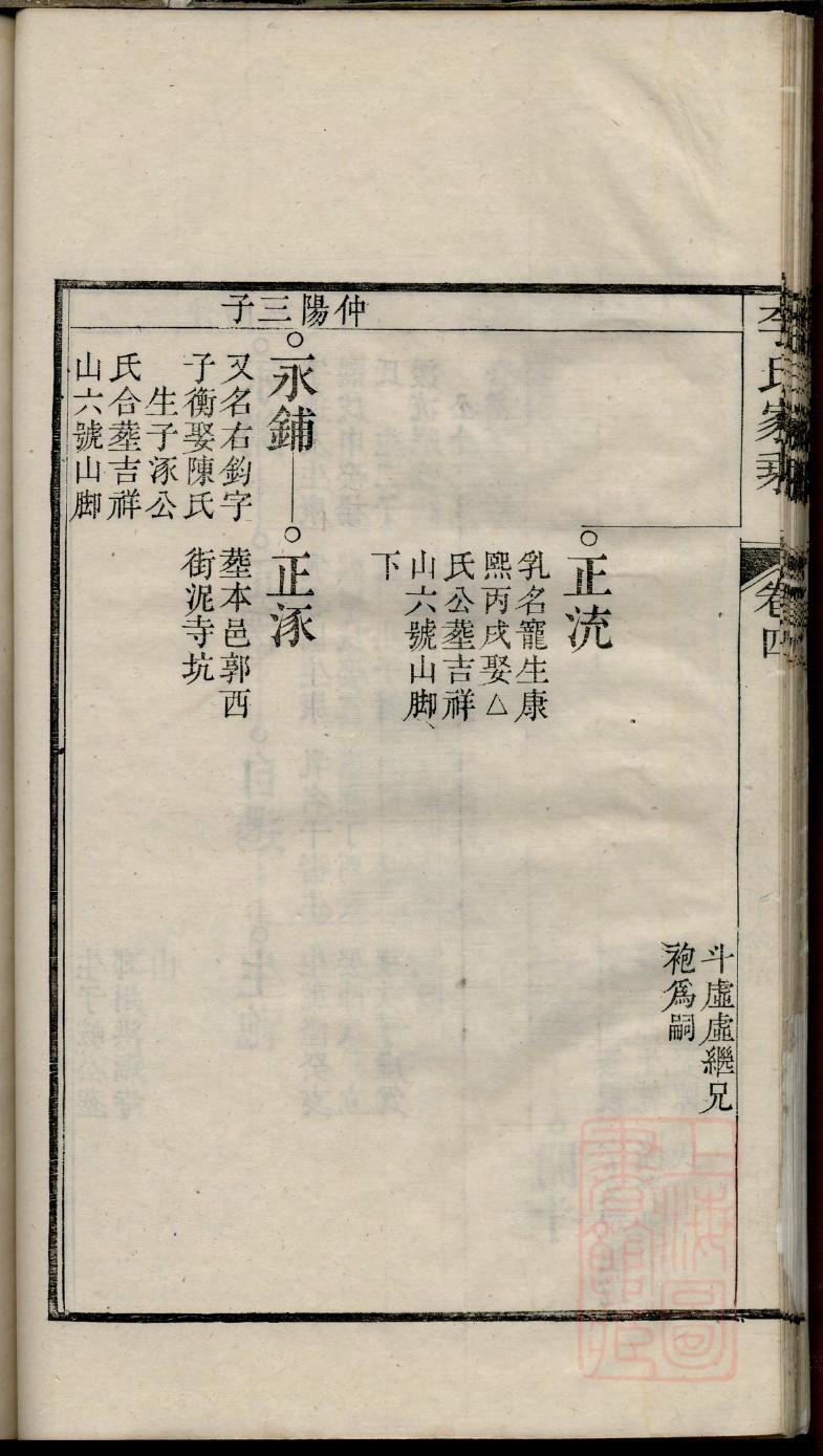 前氏族谱108字辈