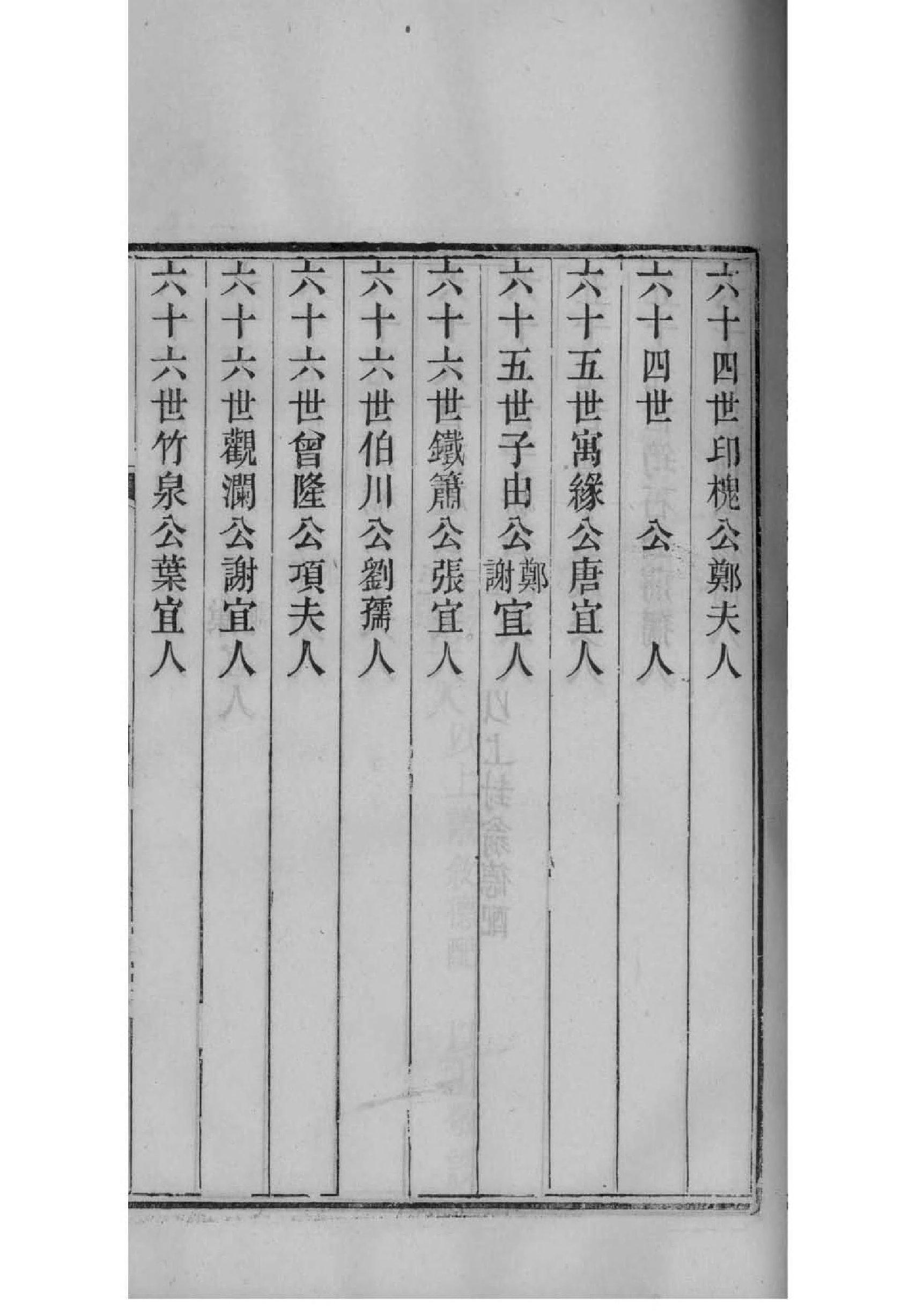 丘氏辈分表