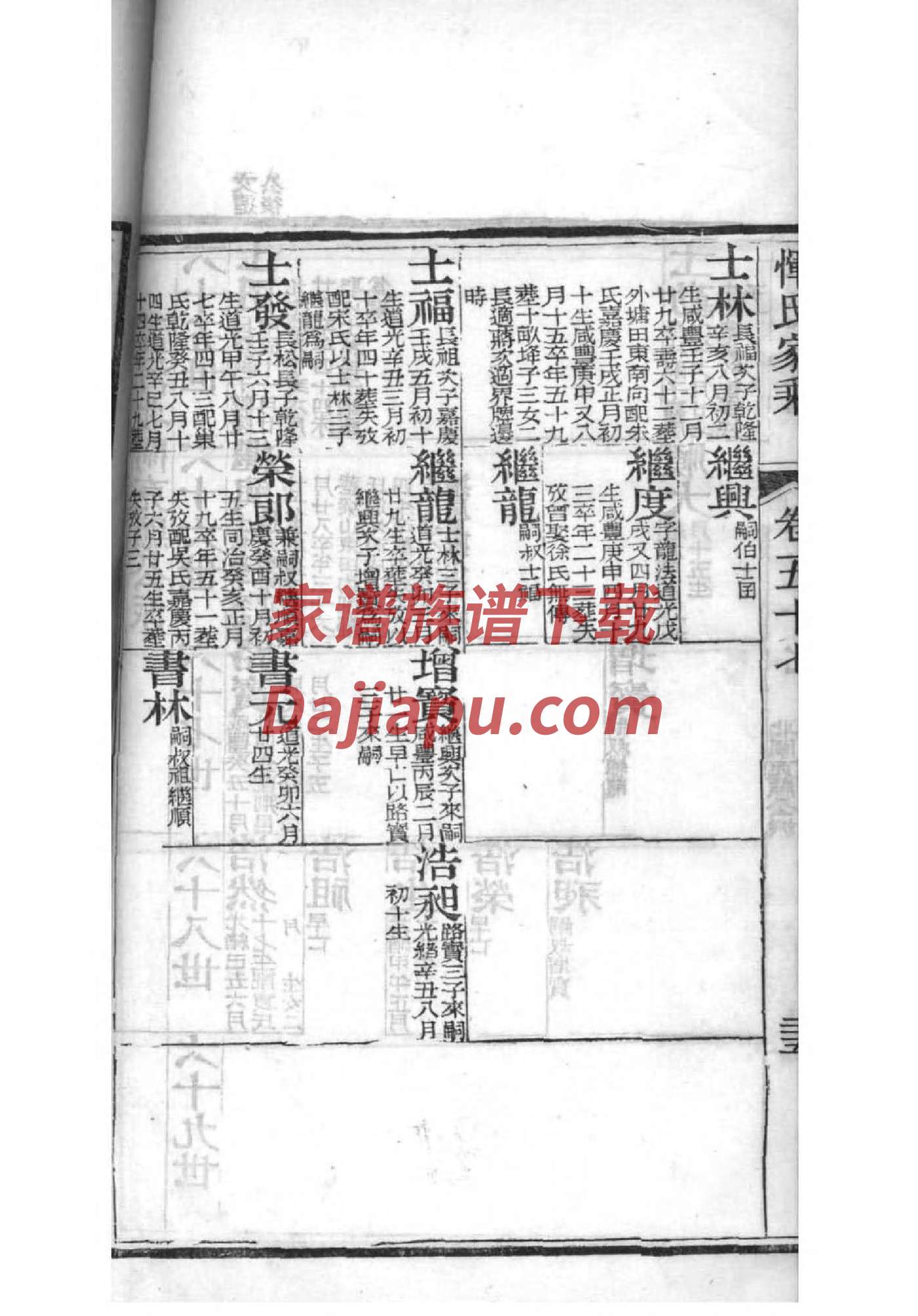 果姓家谱全部辈分大全