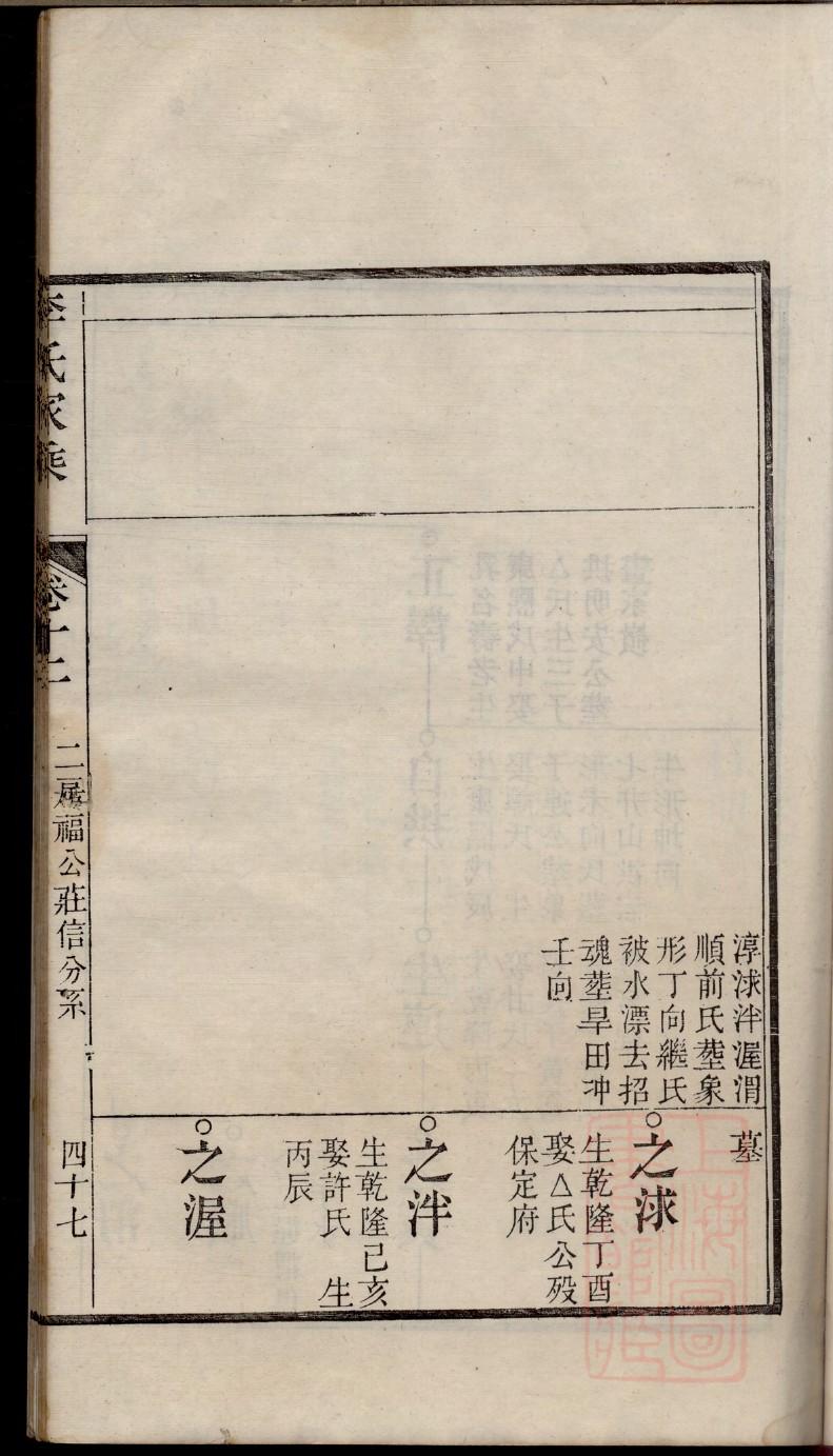威氏家谱24个辈分