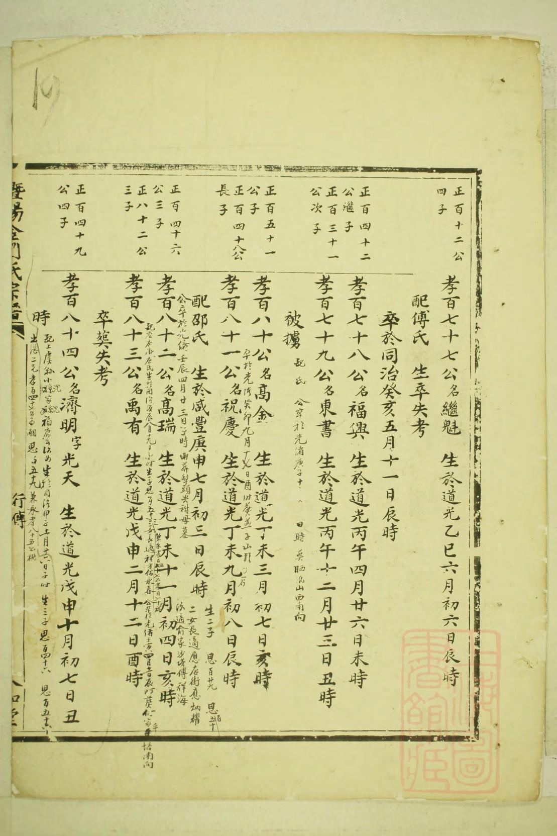 宋姓家谱字辈