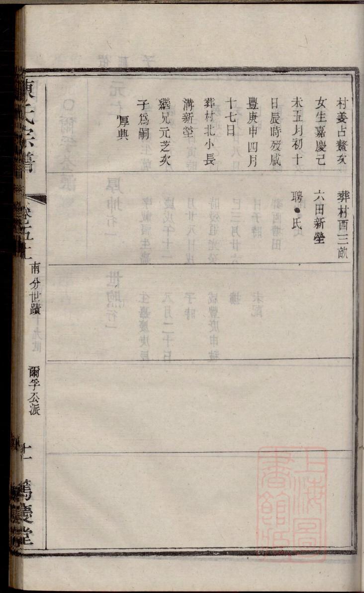 监利黄氏家谱