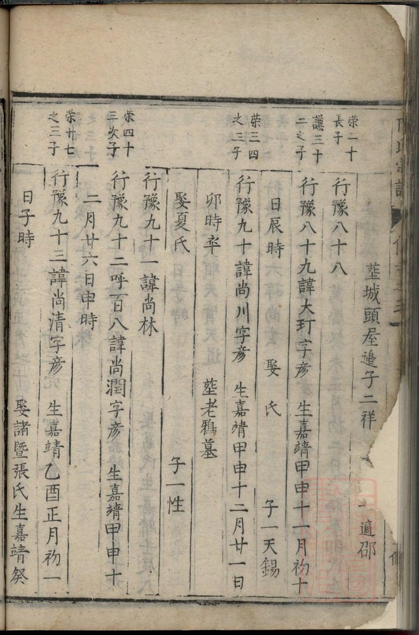 儿童家谱手工画