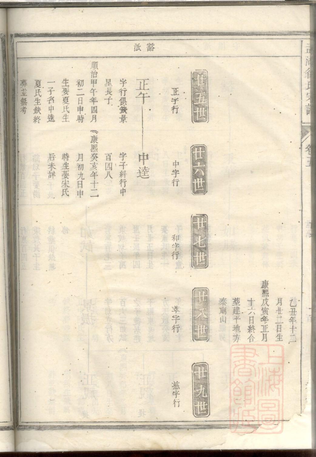 析氏家谱族谱数据库