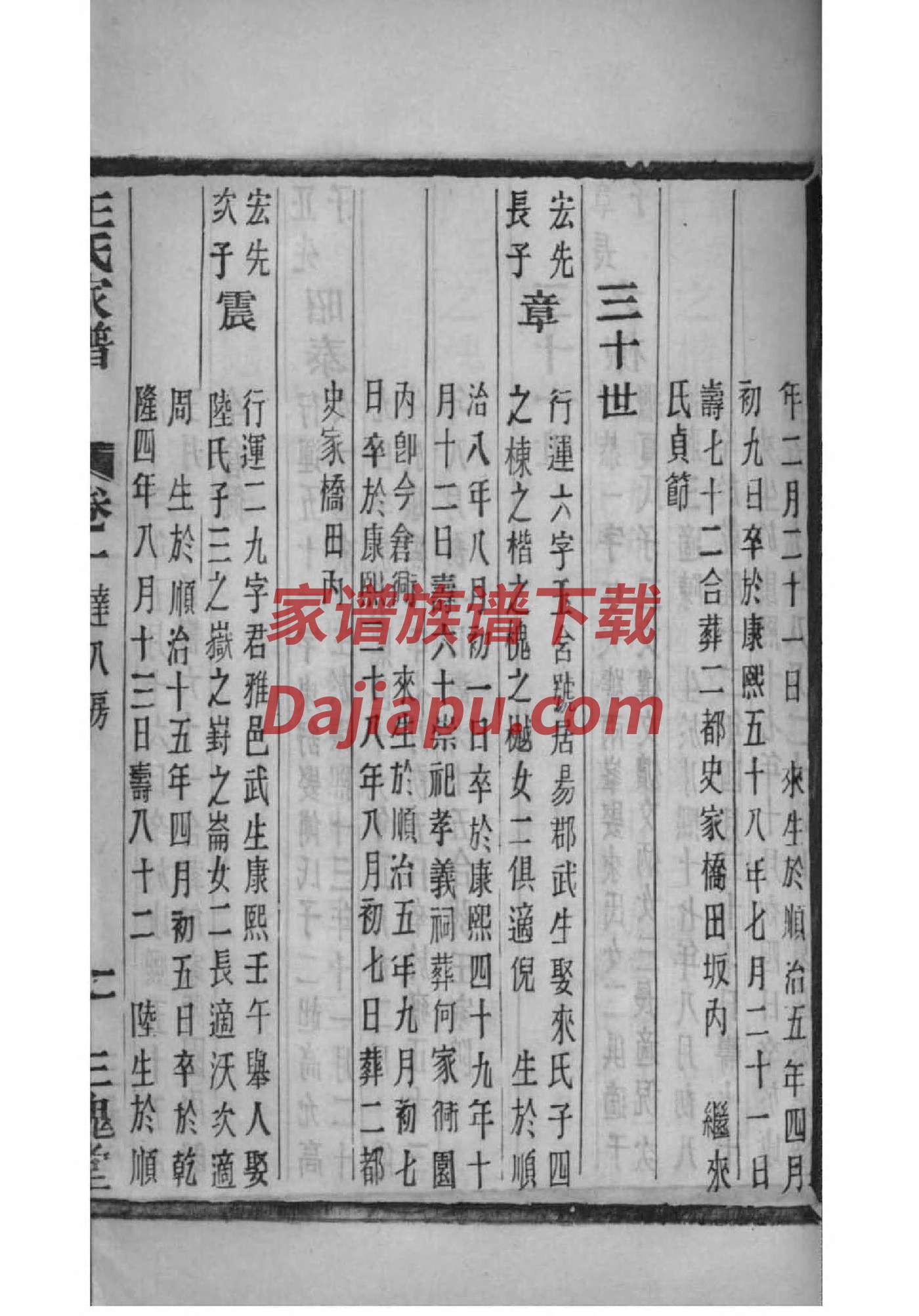 颍上王楼王氏家谱