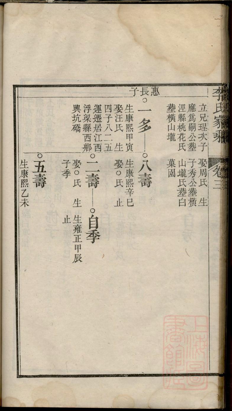 姚氏家谱字辈5000例