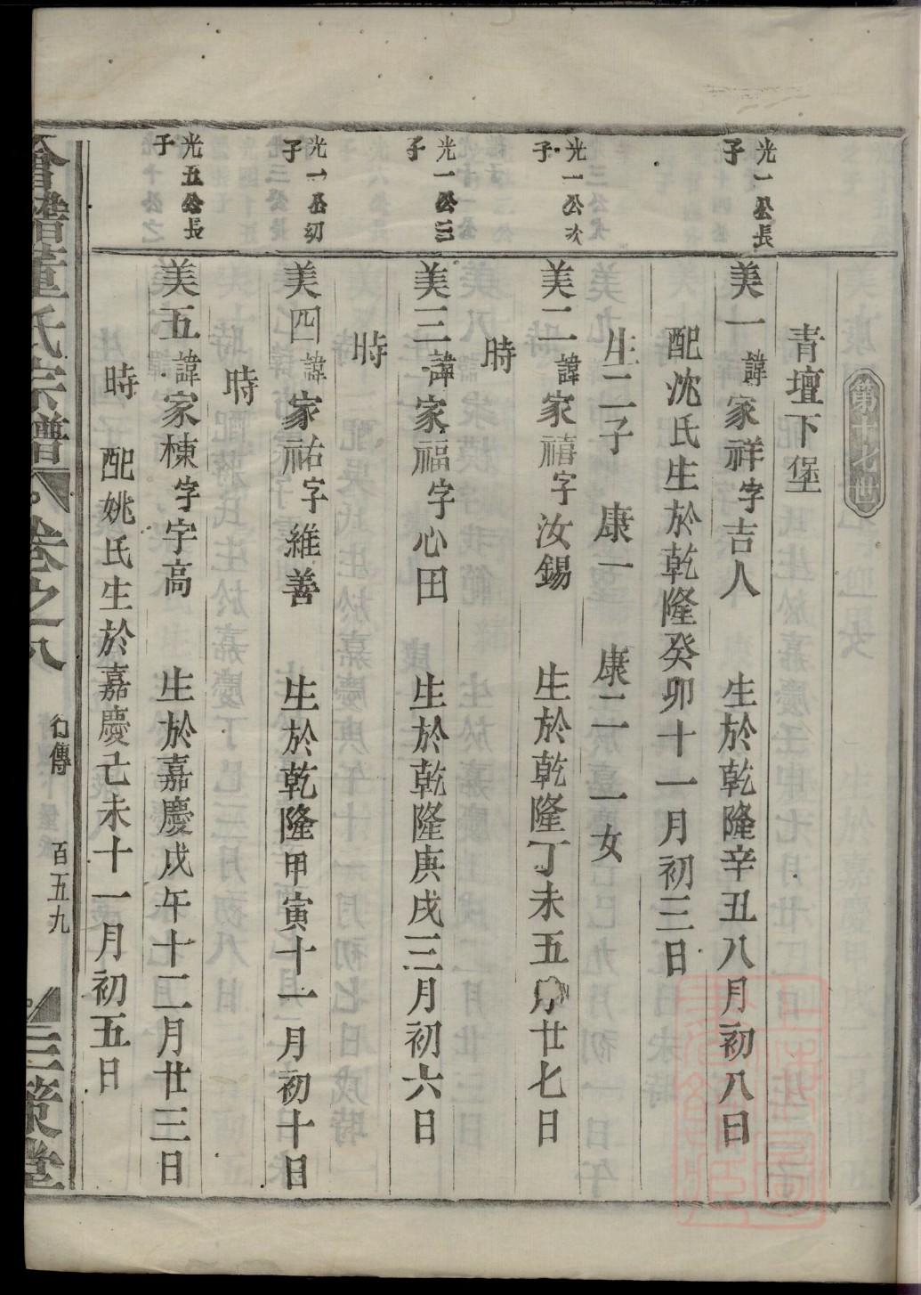 滕氏族谱108字辈