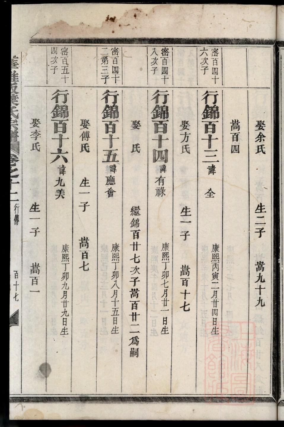 淳于姓族谱字辈大全