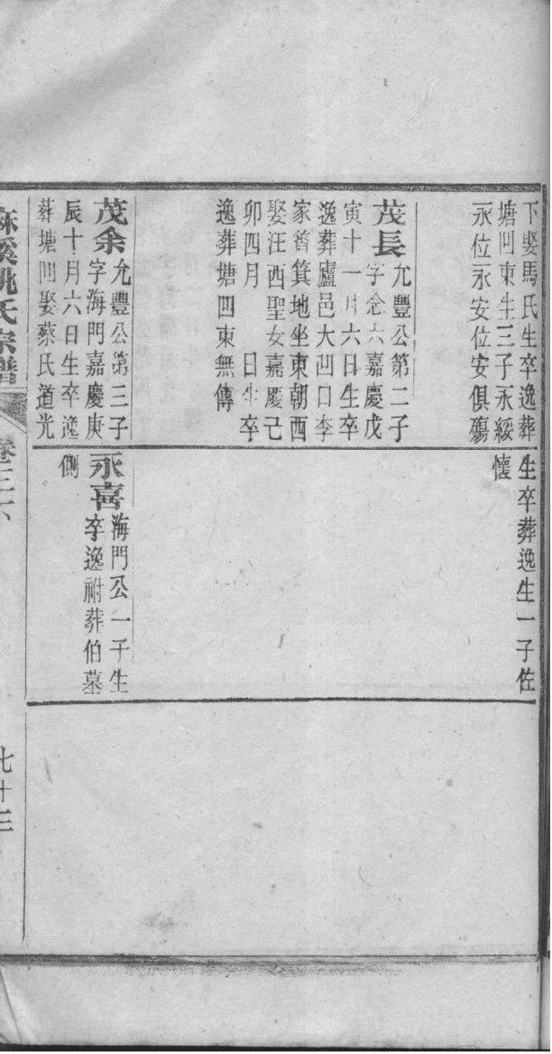 常姓族谱字辈排行