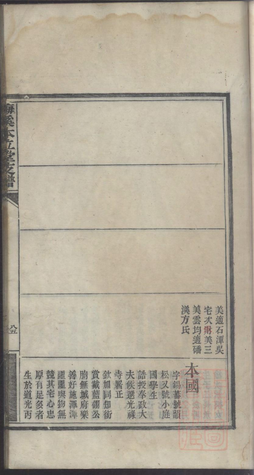 家谱开光