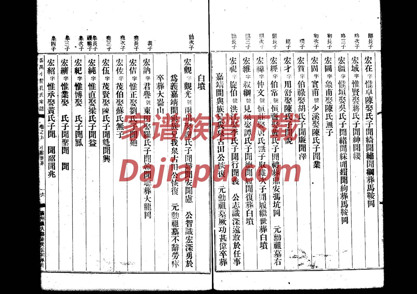 吴氏家谱辈分100世