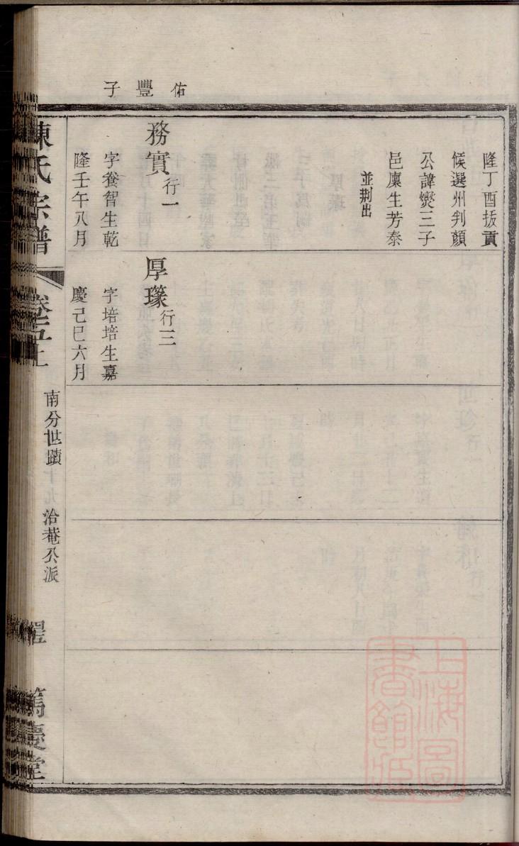 亥氏家谱族谱数据库