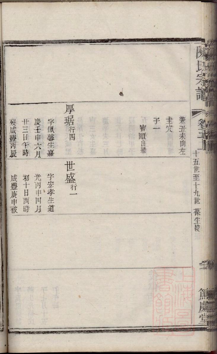 过年供的祖宗家谱图