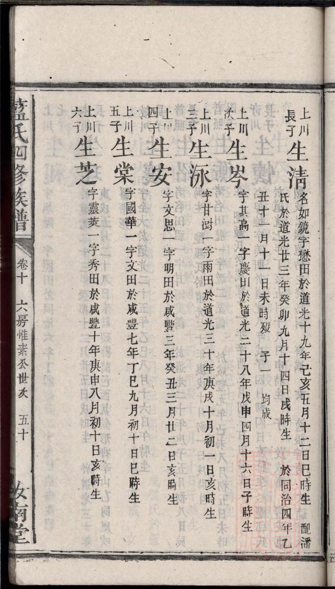 王姓族谱字辈查询全部