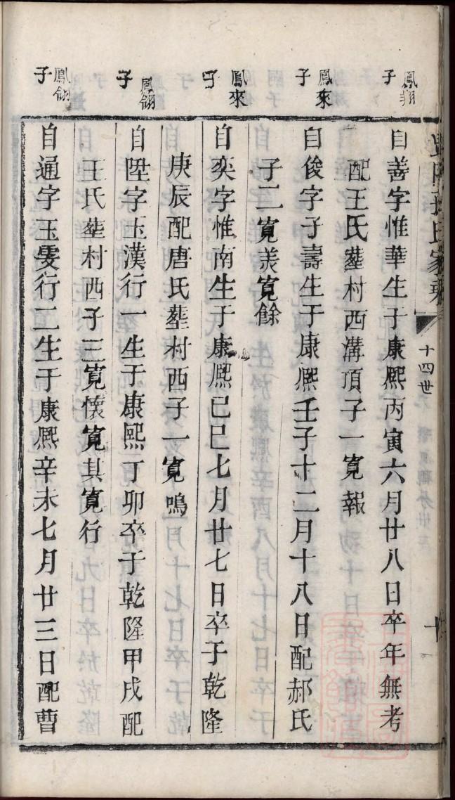 侯宝林家谱