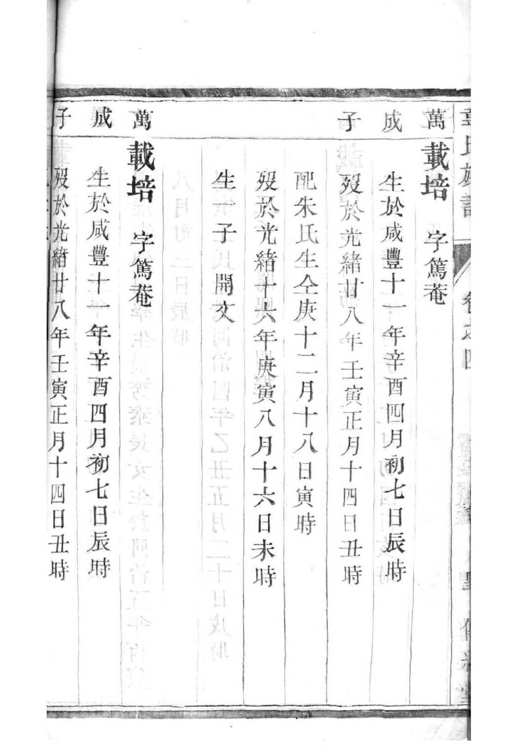 四川杨氏族谱辈分表