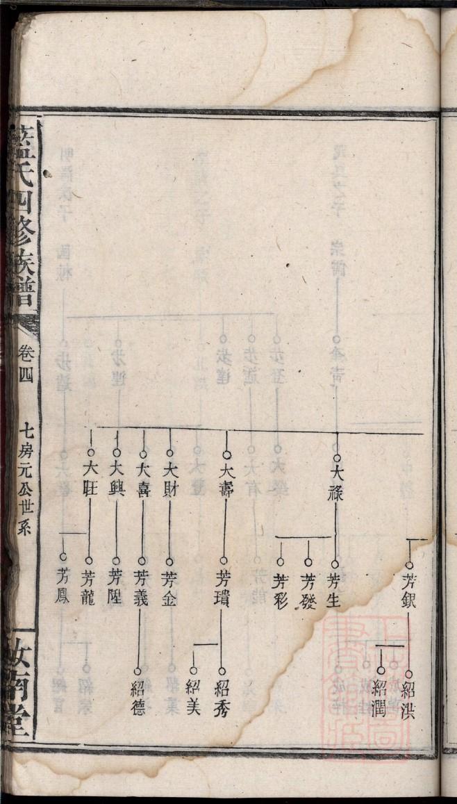 第姓族谱字辈排行